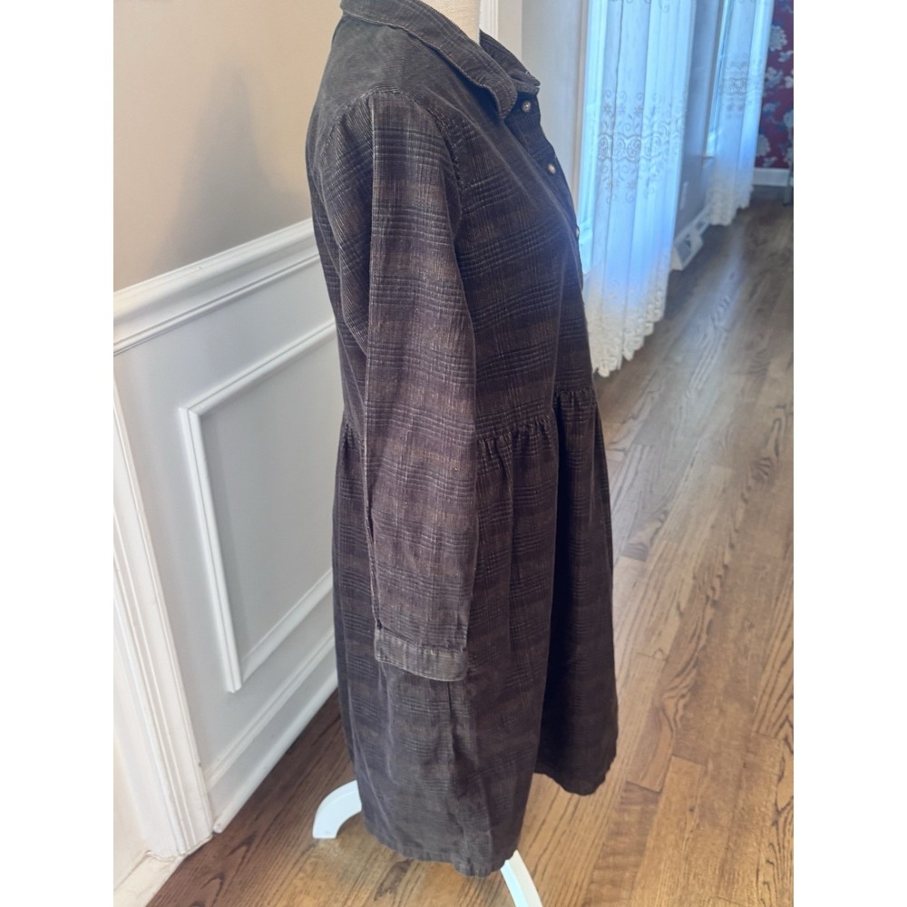 Poetry  Brown Womens corduroy Dress Size 10 - Picture 6 of 16